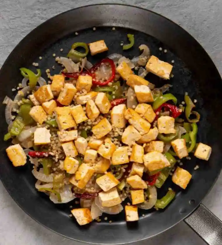 Stir-Fry Tofu with Teriyaki and Veggies