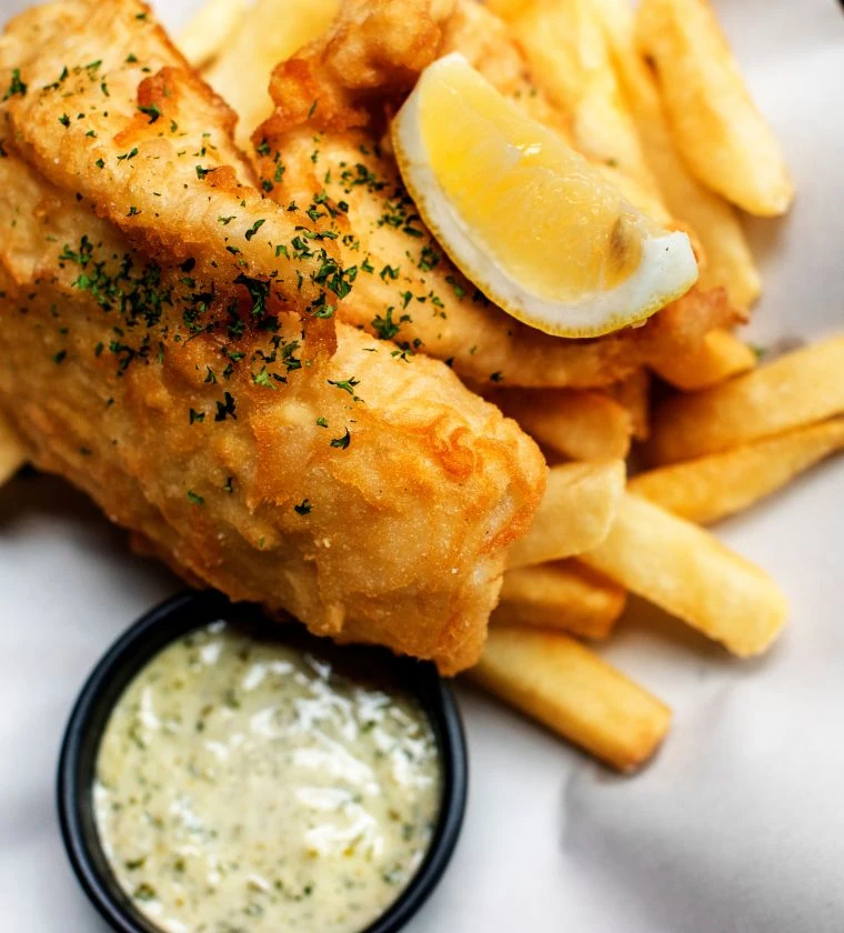 Asian-Inspired Fish and Chips